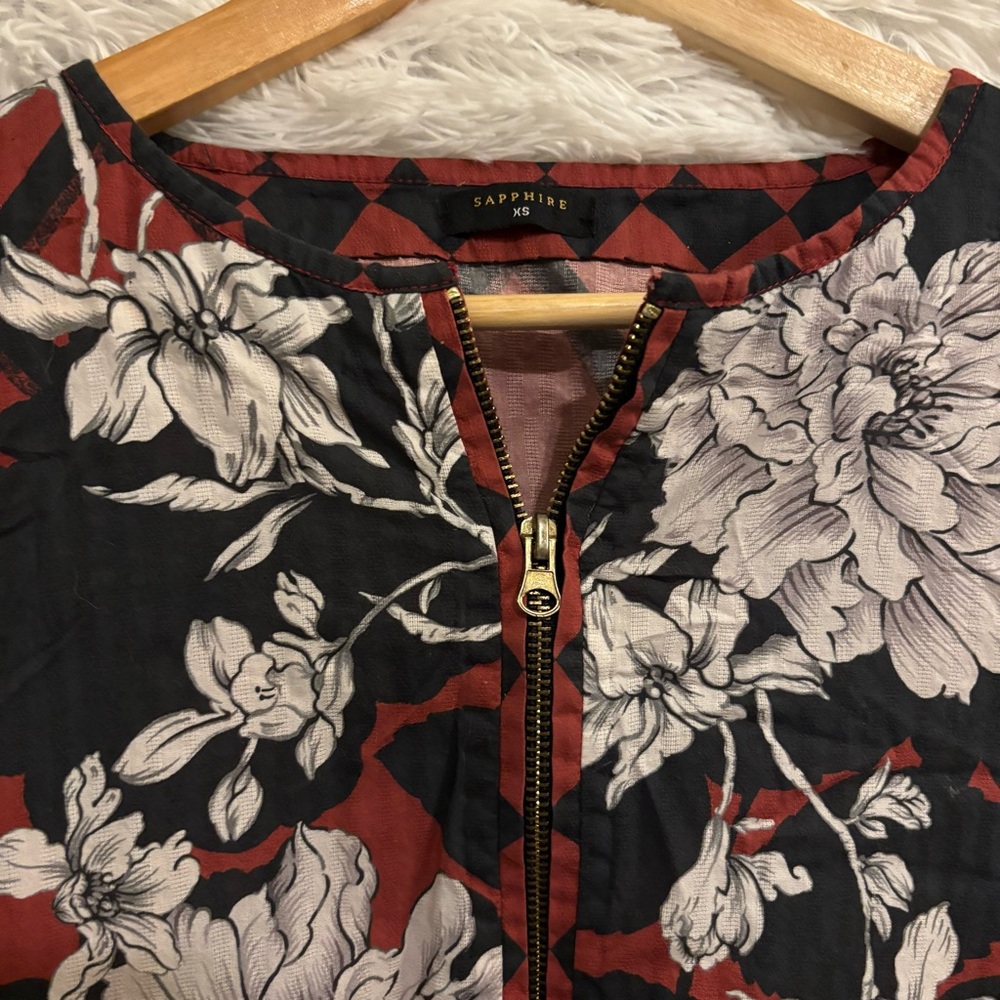 Sapphire Tunic Dress Size XS - Picture 3 of 5
